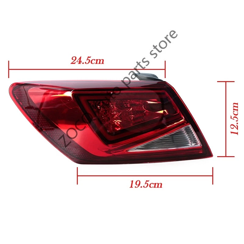Conjunto de lámpara de freno luz trasera derecha para Seat Leon 2013 2014 2015-2020 Foto 2 de 4