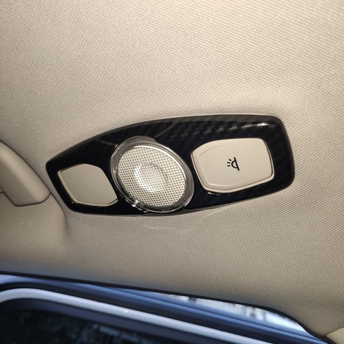 Carbon Fiber Color reading light Trim fit For Ford Focus Escape 2012-2018 - Picture 4 of 12
