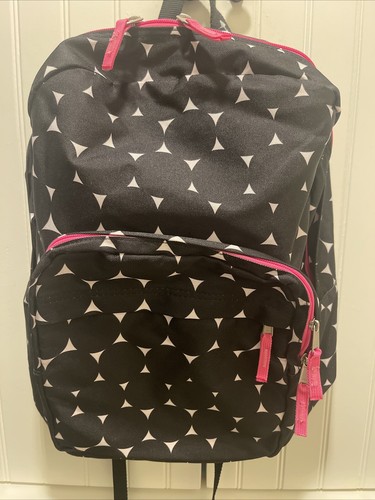 Pottery Barn PB Teen Pack-It Collection Black/White Print Pockets New With Tags - Picture 1 of 8
