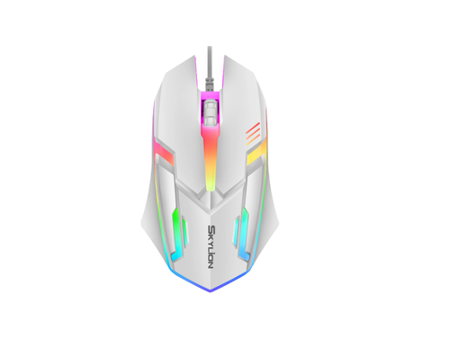 SKYLION F1 Wired 3 Key mouse PC LAPTOP OFFICE / GAMING Computer mouse LED USB - Picture 2 of 2