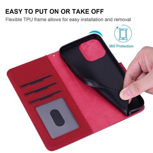 Wallet Case For Xiaomi Redmi Note 13 Pro Plus 5G Shockproof Leather Stand Cover - Picture 18 of 60