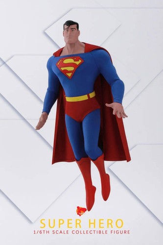 S-HERO Superman Super Hero 12" Male Action Figure Model 1/6 Collectible 2024 - Picture 7 of 11