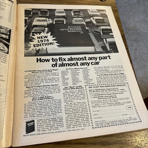 Hot Rod Magazine 1973 November VW Lo-Buck Hop-Up, New Look in Funny Cars - Imagen 4 de 10