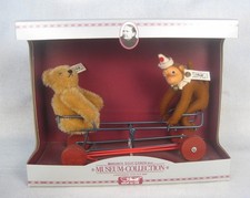 Steiff Museum Collection 1992 Wiwag with Bear Monkey Replica 1924 Valentine