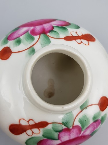 Ostfriesische Rose kleine PETROLEUMLAMPE Leuchte Ø ca.7,2cm/ca.15cm hoch gut - Bild 13 von 15