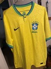 Xl Brazil National Team 2010-2011 Nike Home Jersey | Authentic Football Kit
