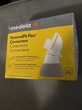 Medela 101041267 Personalfit Flex Connectors 2-pack Opened Box