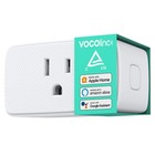 Homekit Smart Plug Works with Alexa, Apple Home, Google Assistant, WiFi Smart...