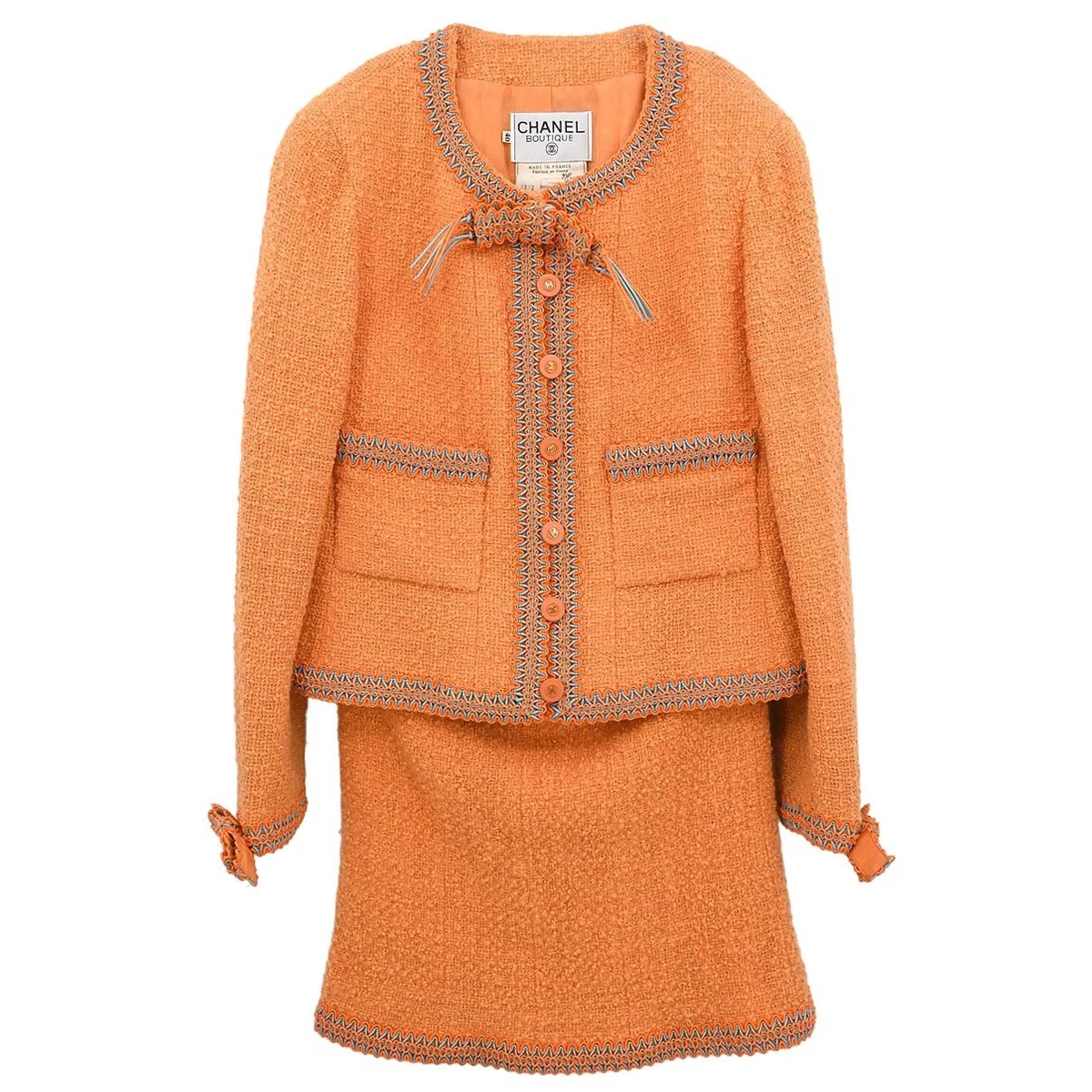 CHANEL Orange Suits & Suit Separates for Women for sale | eBay