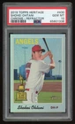 2019 Topps Heritage #430 Shohei Ohtani Chrome-Refractor PSA 10 Rookie Cup