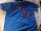 Keith Hernandez Signed Custom stl Cardinals Light Blue Baseball Jersey (JSA)  xl