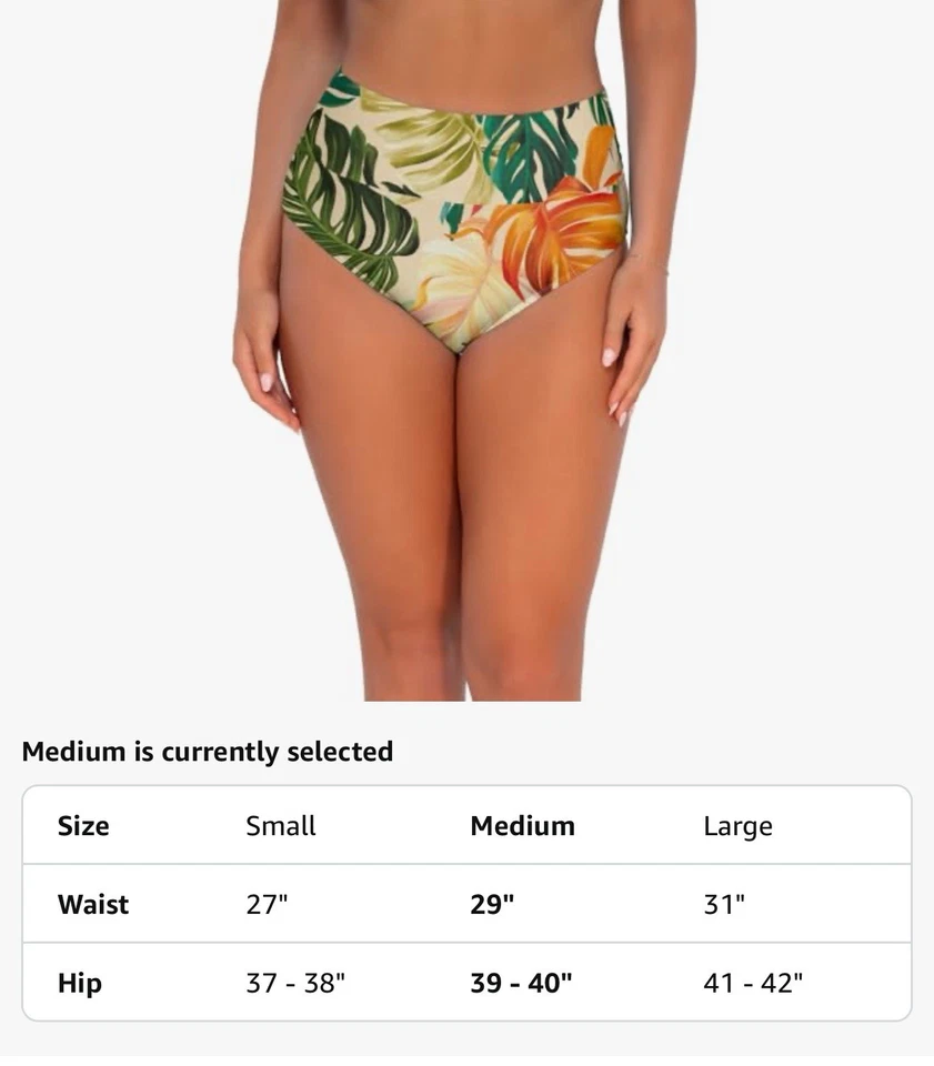 Traje de baño plegable Hannah estándar de cintura alta Sunsets para mujer parte inferior de bikini M Foto 4 de 4