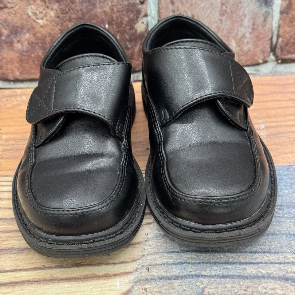 Lito детей мальчиков черный кожаный ремень платье туфли Оксфорд свадьбы Sz ребенка ясельного возраста 8 - Изображение 3 из 4