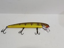 Musky Mania Jake J10-49 Fishing Lure, Glitter Walleye. Muskellunge, Pike. D