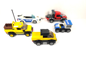 LEGO City Lot Of 5 Vehicles: SJ4200, HA-4439, MH60141, PN60239, & JM3658