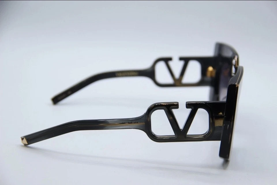 GAFAS DE SOL VALENTINO GARAVANI V-SOUL VLS-127A-53 NEGRO DORADO MARIPOSA JAPÓN Foto 4 de 4