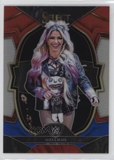 2023 Panini Select WWE Concourse Red & Blue Prizm Alexa Bliss #36 y6t