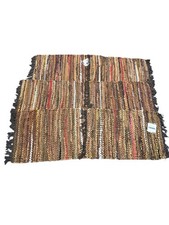 Tuscan Leather Placemats Set of 6 Heat Resistant, Waterproof, Non-Slip Boho NEW