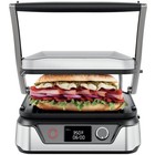 Chefman 5-in-1 Digital Panini Press Grill w/ Adjustable Temp, Opens Flat -