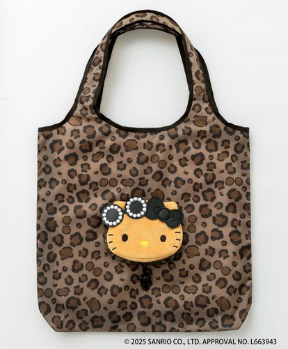 HELLO KITTY x a-jolie Shopping Bag Leopard SANRIO Japan 2025 New PSL - Picture 1 of 7
