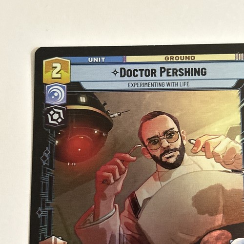 Star Wars Unlimited TCG Doctor Pershing Reg. Rare, #028/262, Near Mint! - Picture 2 of 10