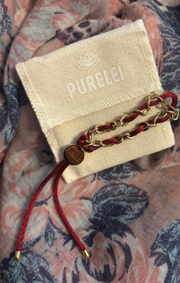   Purelei Armband Aloha   Rot & Gold   Neu  