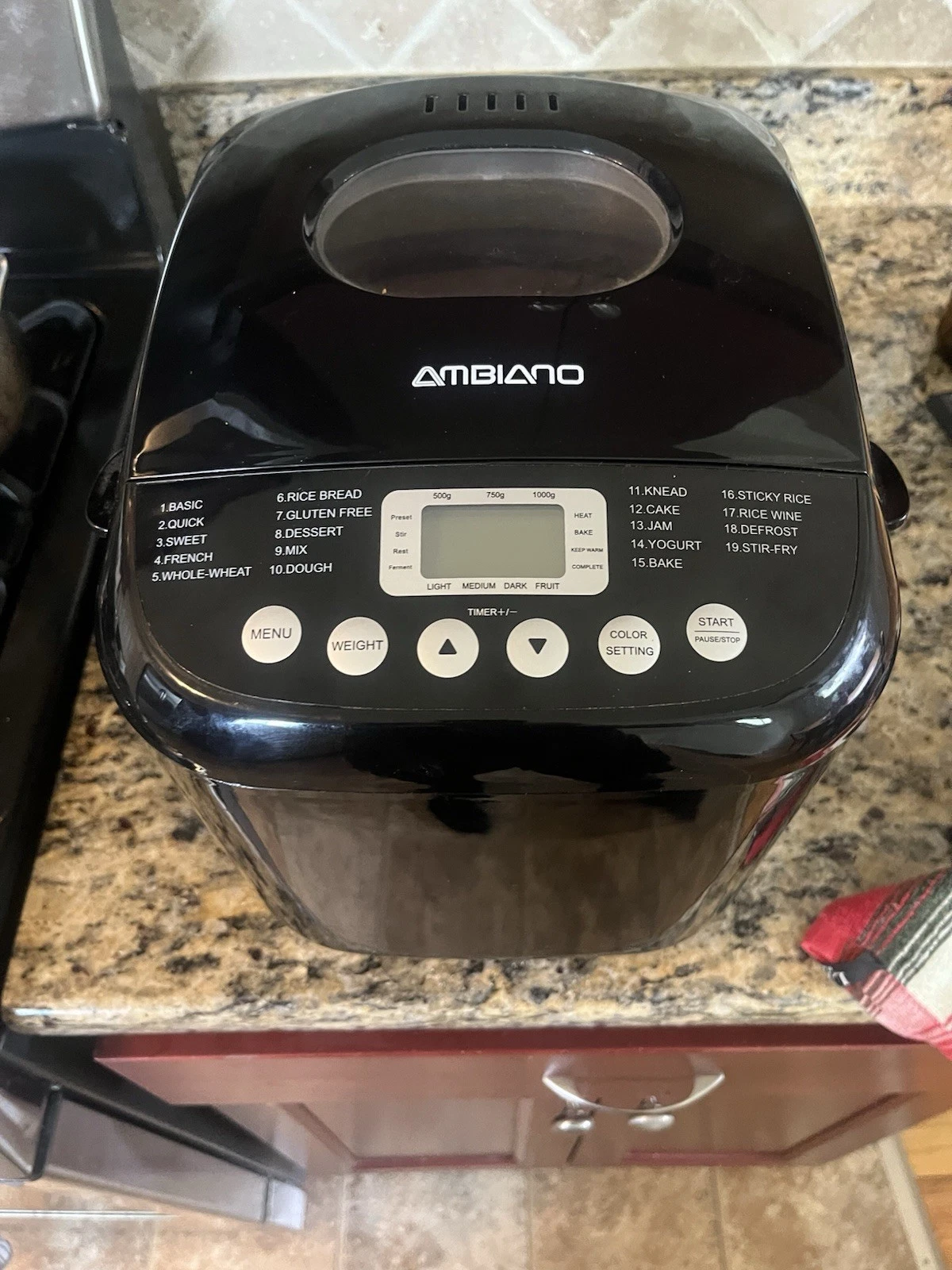 Ambiano Aldi Bread Maker Machine Missing Manual Guide, Tested G
Opens in a new window or tab