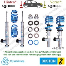 Bilstein B16 Fahrwerk 30-50mm Tieferlegung für VW Golf Sportsvan AM1 AN1 2014-20