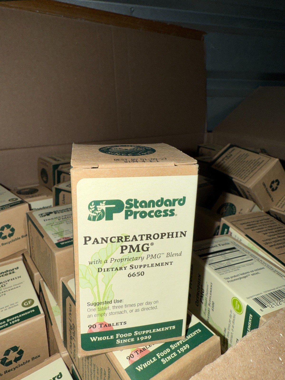 Standard Process Pancreatrophin PMG 90 Tablets Exp. 1/2027