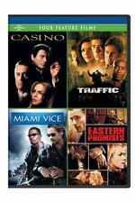 Casino / Traffic / Miami Vice / Eastern Promises Four Feature Films [DVD]