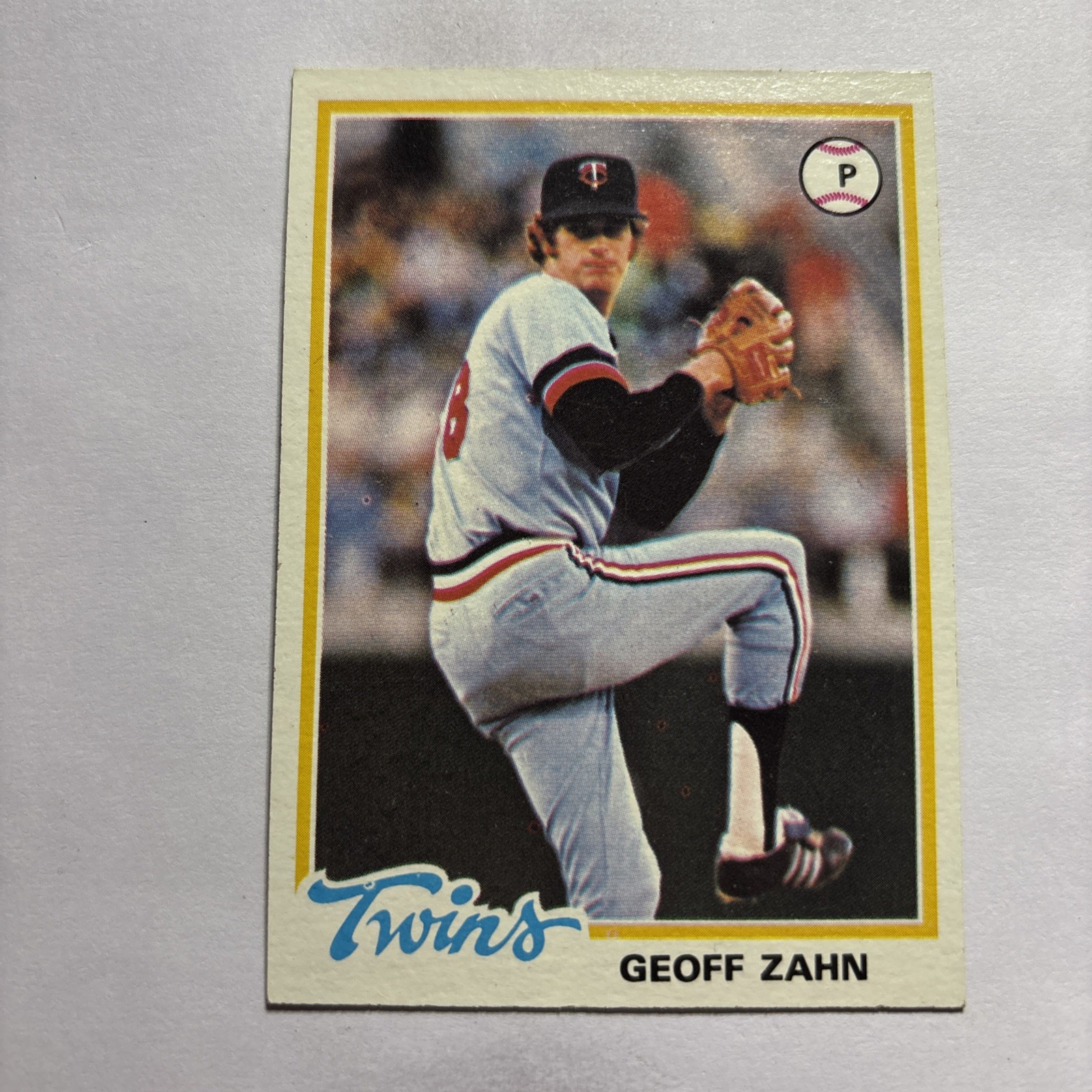 1978 Topps #27 Geoff Zahn - VG