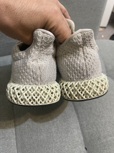 Adidas Futurecraft 4D Chalk White - Men's Size 9 (Q46229) - Picture 4 of 12