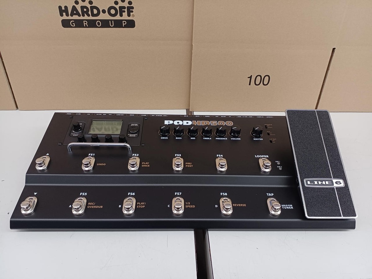 Line 6 POD HD500 Multi-Effects Guitar Effect Pedal for sale