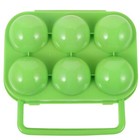  Egg Tray Carrier Refrigerator Trays Portable Containers Holder with Handle