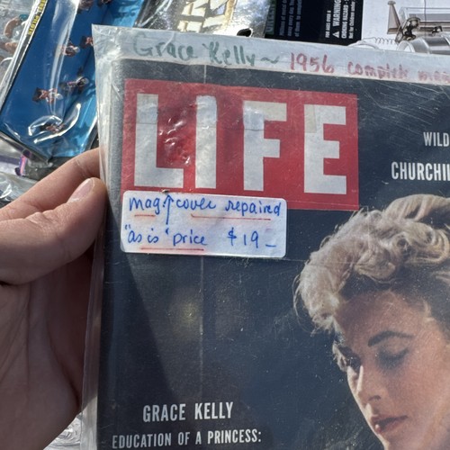 LIFE MAGAZIN 9. APRIL 1956 GRACE KELLY CHURCHILL AFGHANISTAN JIMMY HOFFA - Bild 3 von 12