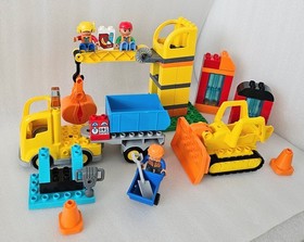Lego Duplo Set #10813 Big Construction Site 100% Complete All Parts - No Box