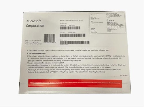 Microsoft Windows 11 Professionnel 64bits OEM (Package may vary) - 第 3/3 張圖片