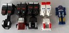 Vintage 80’s GO BOTS Guardian power suits (4) 1982 GoBots Blue Tank Popy No Gun