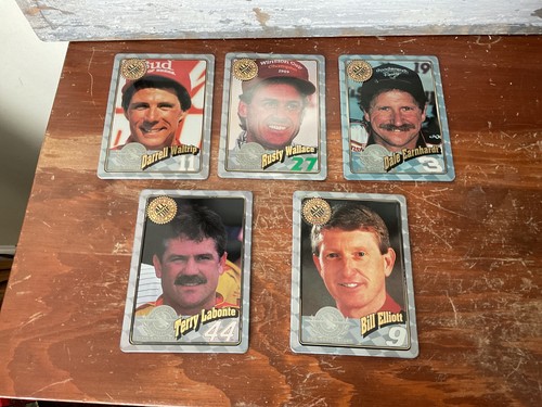 Carte da collezione Winston Cup Champions 25° anniversario metallo goffrato 1995 - Foto 2 di 8