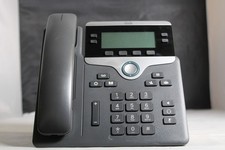 Lot of 10 Cisco CP-7841-K9 IP Office Phones w/ Handsets  Stands