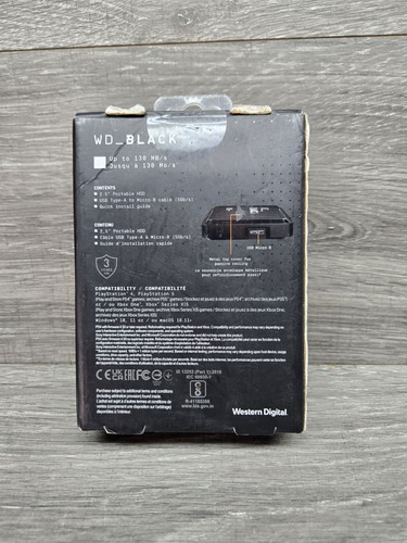 Western Digital WD Black 5TB P10 - Afbeelding 2 van 2