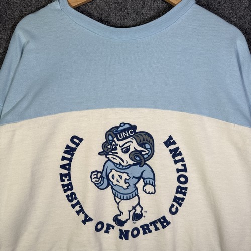 Vintage University North Carolina Sweatshirt Large Blau 90s UNC Tarheels USA - Bild 2 von 9