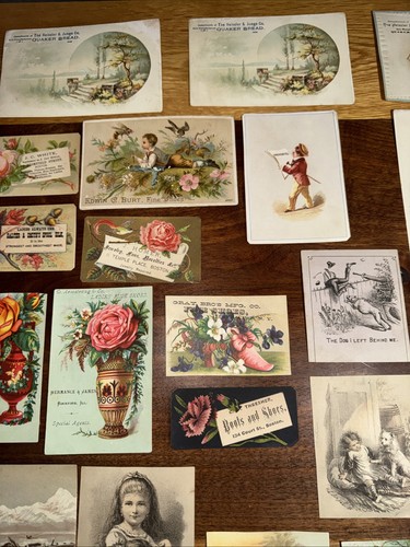 Lot Of 20 Victorian Trading Cards. Varying Conditions.check Condition.  A7 - Picture 4 of 13