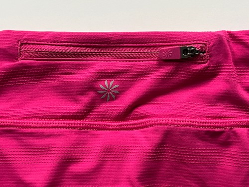 Athleta Mädchen Swing Skort Rock Stufen Größe Large 12 dunkelrosa Taschen Tennis - Bild 8 von 8