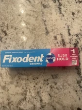 Fixodent ORIGINAL Denture Adhesive Cream, 2.4 oz