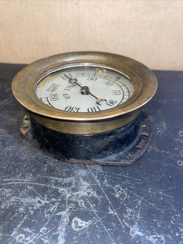 Antike Messing Zug Spurweite The Ashton Valve Co 160 Steampunk - Bild 5 von 16