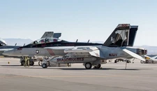 Boeing EA-18G Growler VAQ-141 Shadowhawks 2013 Navy Mahogany Model Scale 1/72