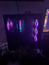 Custom/Whitebox Black RGB Gaming Tower Deskto...