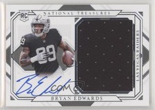 2020 Panini National Treasures 37/99 Bryan Edwards #RMS-BE Auto 0dj0