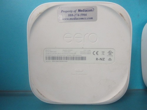 LOT OF 2 EERO PRO 6 FRONTIER ISP MESH WIFI 6 ROUTER TRI-BAND MODEL K010001 - Picture 8 of 19
